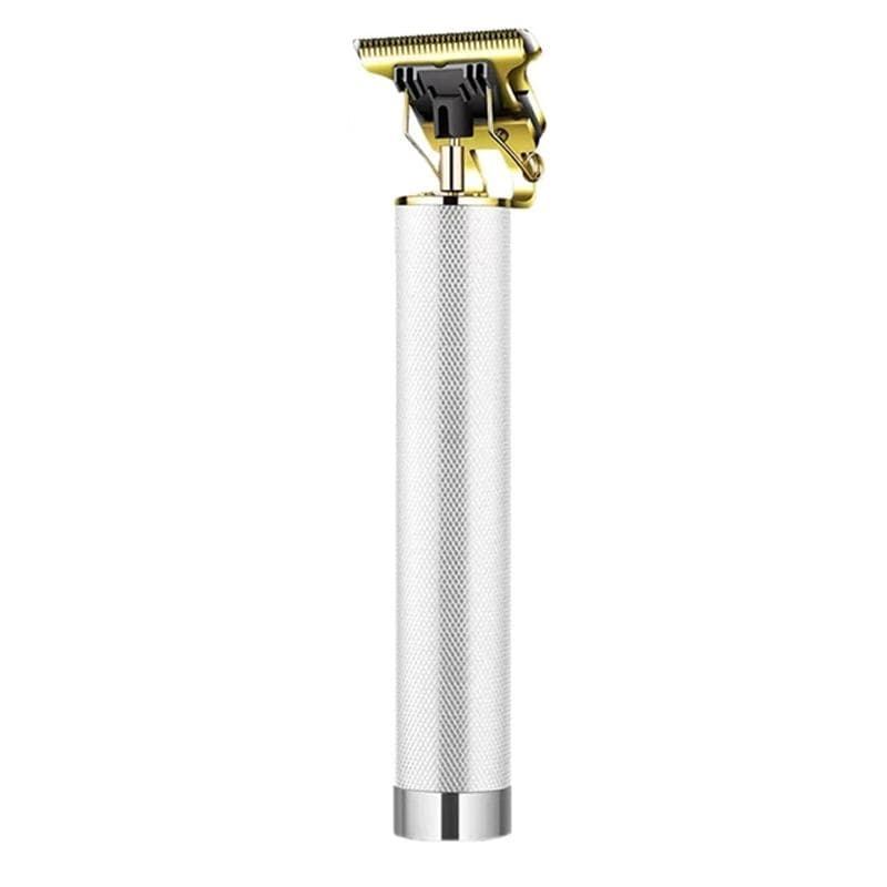 Professional Electric Hair Clippers T9 Electric Hair Trimmer 0mm Baldheaded Cutter Beard Shaving Precision Finishing Hair Cutting Machine silver