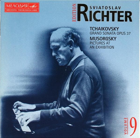 CD SVIATOSLAV RICHTER PYOTR ILYICH TC Grand Sonata Op. 37 Pictures At An 74321294692 1995 Japan Classical Used