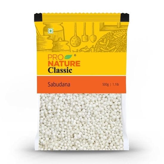 Pro Nature Organic Sabudana 500 grams