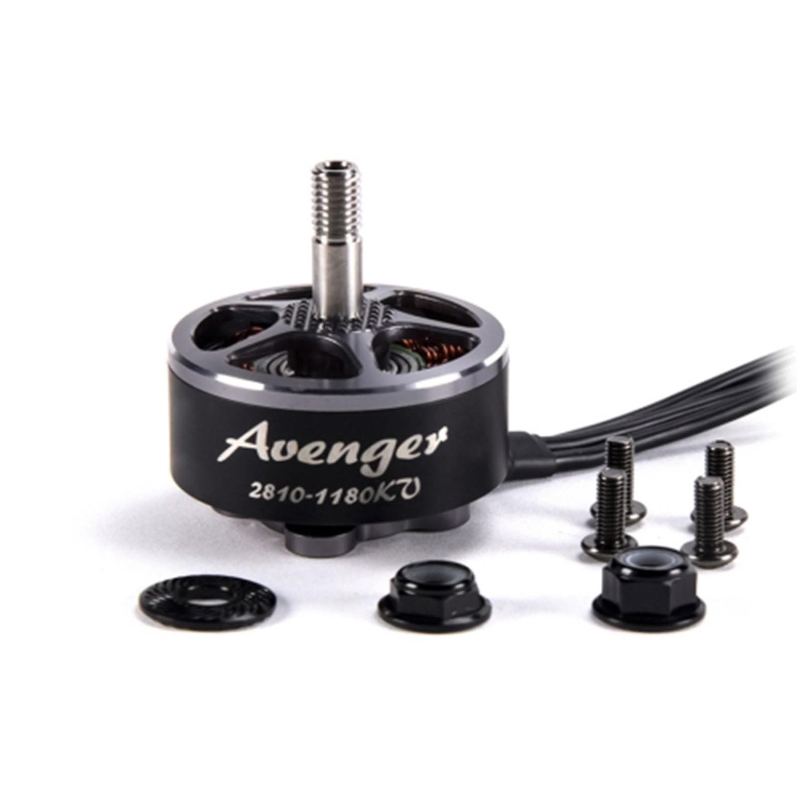 4PCS Brotherhobby 2810 1500KV Brushless Motor For FPV Multicopter Remote Control Drone 1180-1 black
