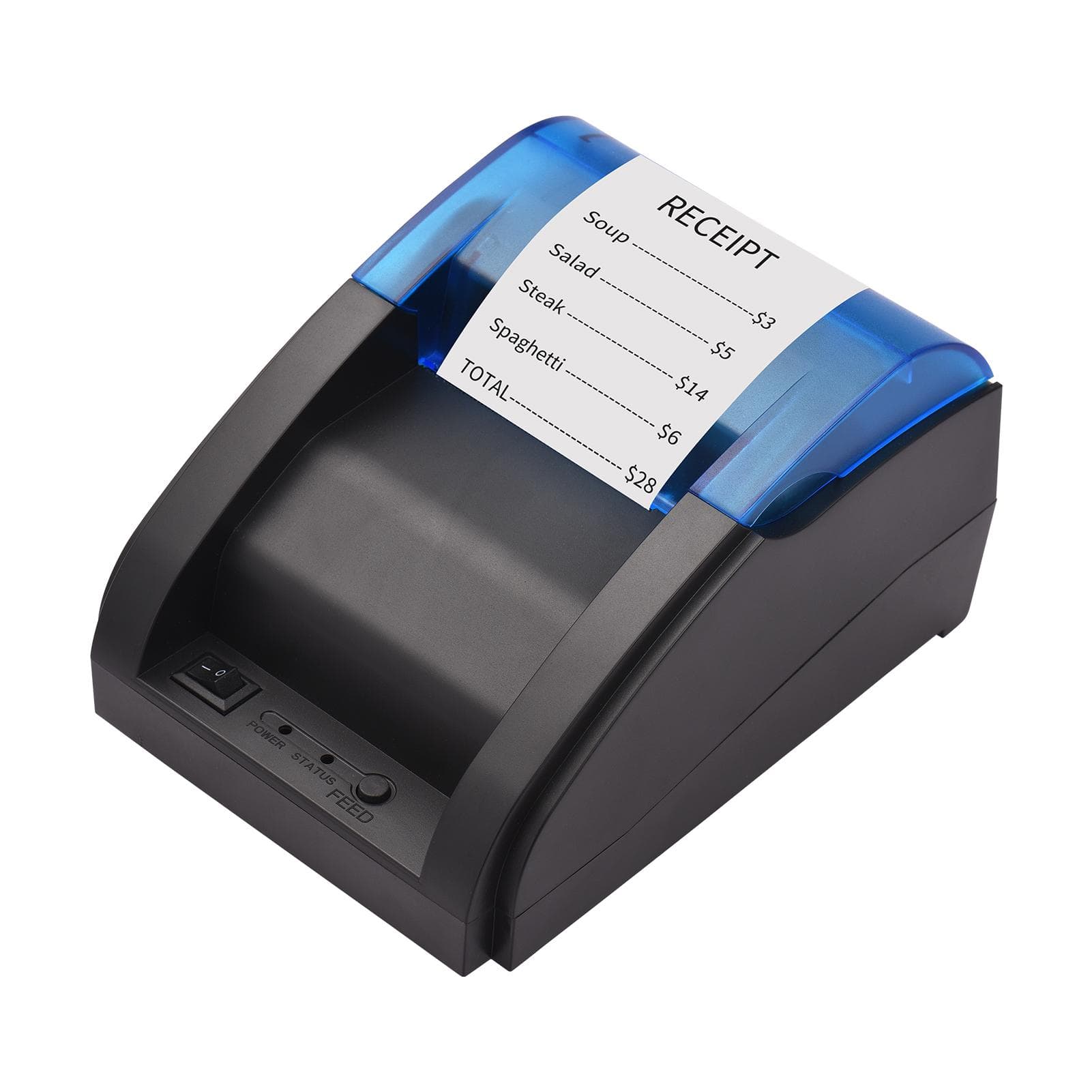 58mm USB Thermal Receipt Printer Direct Thermal for Ticket Bill Printing USB Connection Compatible UK USB Interface