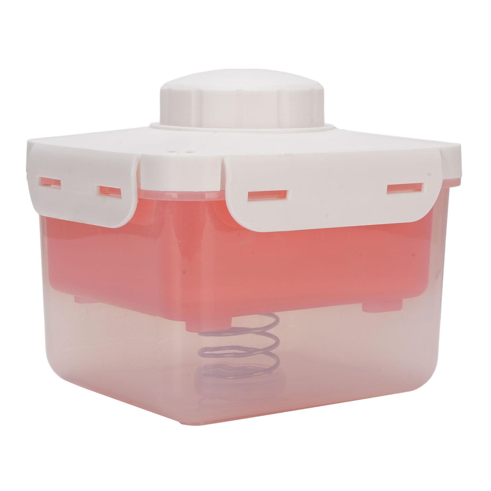 Tofu Press Top Cover Quick Removing Water Dishwasher Safe Tofu Strainer Squeezer for Household L(for 6.5-9kg) red