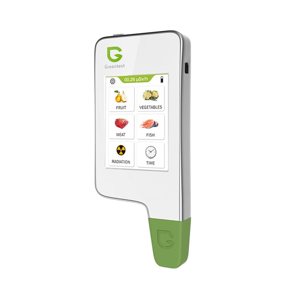 Greentest-ECO4F Home Kitchen Nitrate Tester Upgrade Radiation Detector with Capacitive Screen BT multicolour