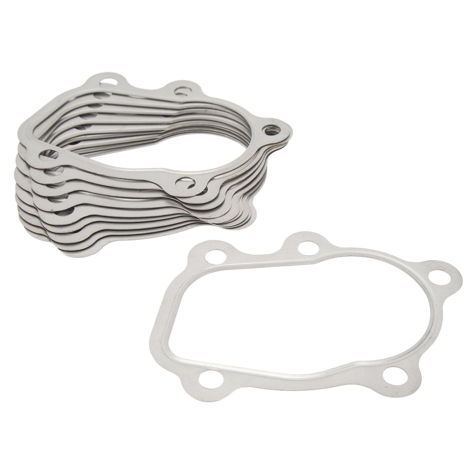 10Pcs Car Turbo Gasket 5 Bolt Turbine Outlet Downpipe Gasket For Silvia 200SX S13 S14 SR20DET CA18