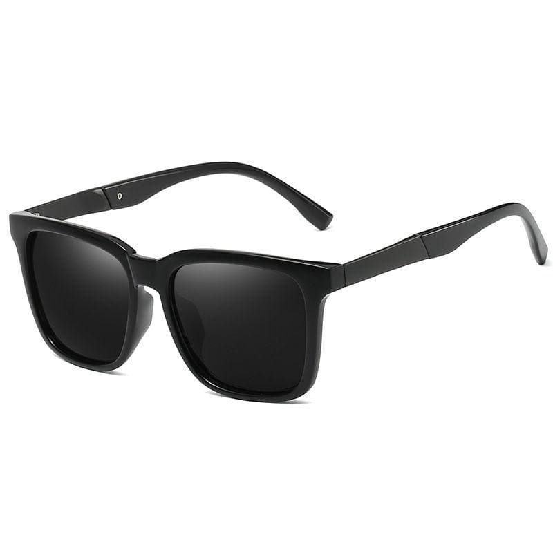 New Men Square Sunglasses UV400 Protection Stylish Design Outdoor Driving Sun Glasses For Men Eyewear Oculos De Sol As shown in the figu