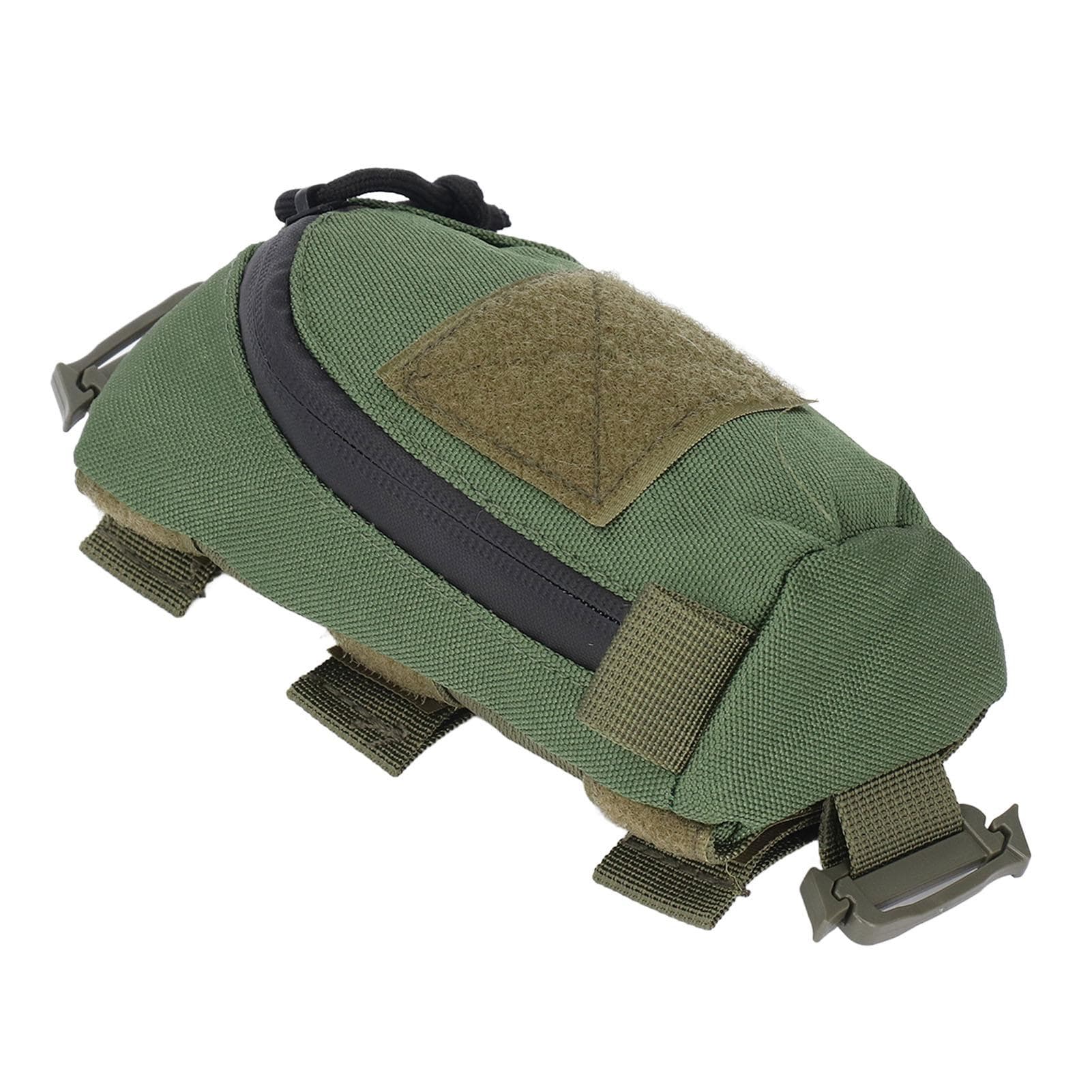 2pcs Backpack Shoulder Strap Accessory Pouch Multifunctional Waterproof Backpack Attachment Bag for green