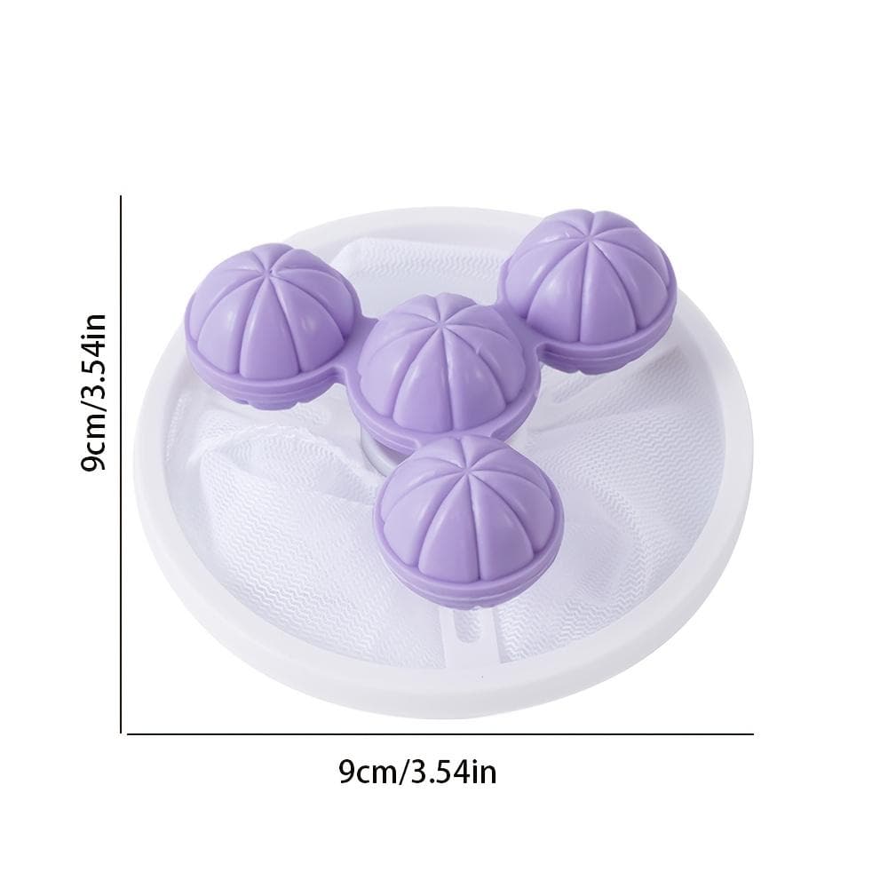 1pcs Lint Balls, Clothes Cleaning Filter Balls for De-Linting and Cleaning purple