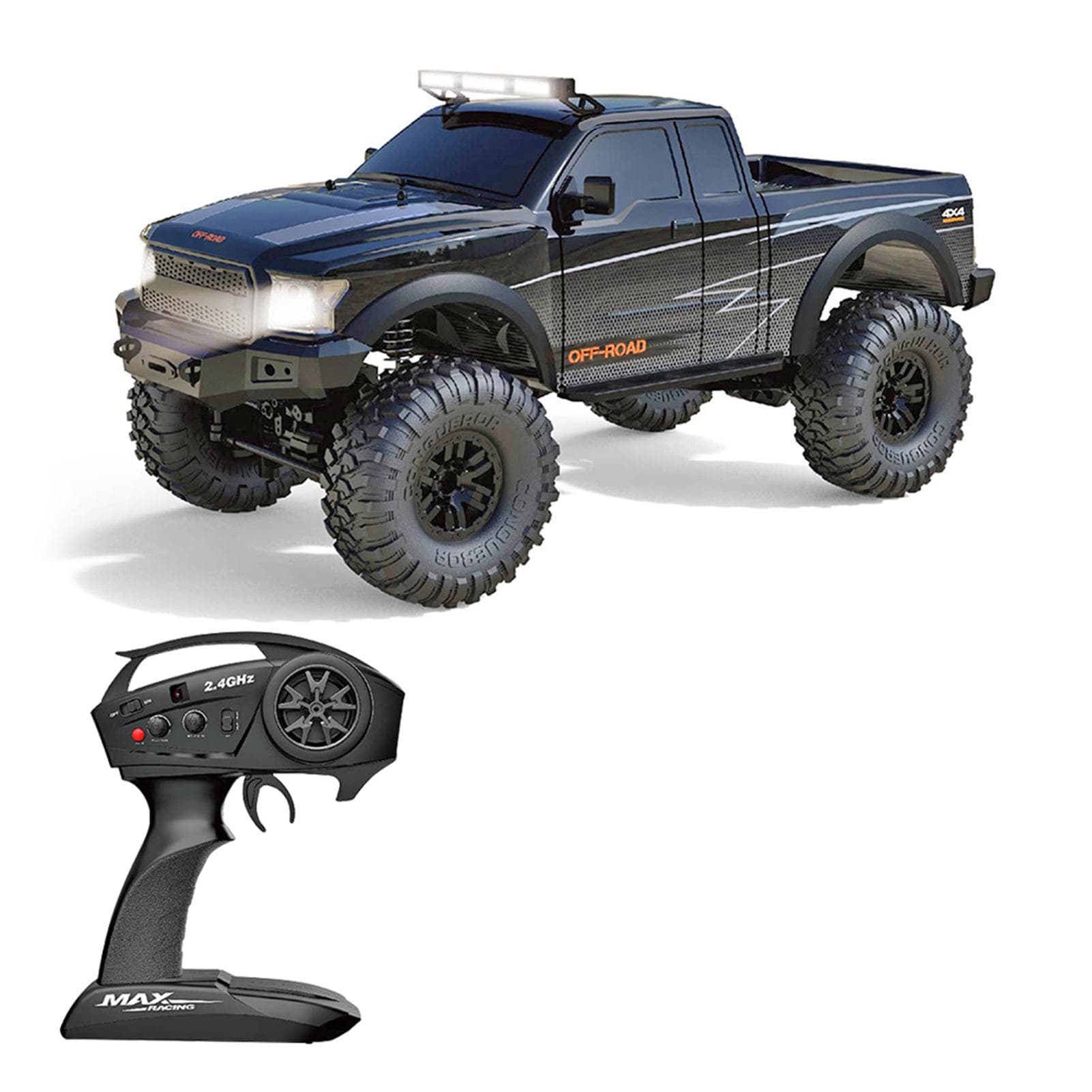 RC Off-Road Truck RC Car Remote Control Car Full Proportional 1/10 2.4GHz 4WD 15km/h Climbing Car type 5