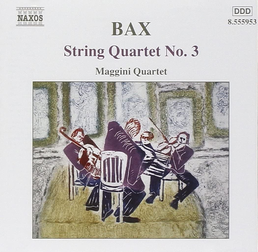CD ARNOLD BAX, THE MAGGINI QUARTET - String Quartet No. 3 8555953 Naxos 2002 Europe Classical Used