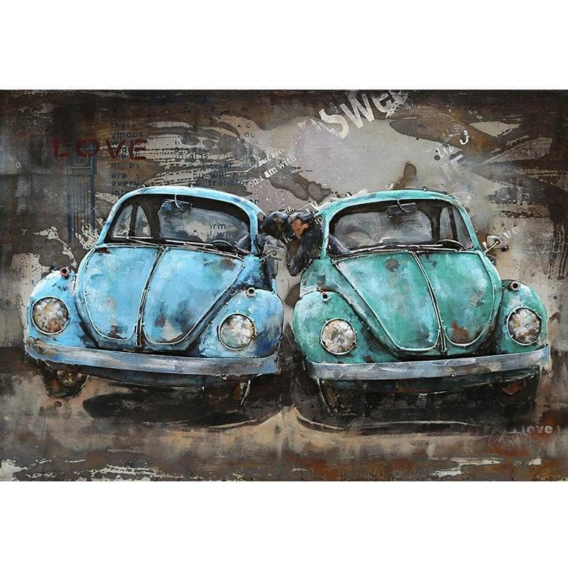 Scenery Diamond Mosaic Sale Full Square Drill Two Cars 5D DIY Diamond Painting Scenery Living Room Decor 20X30CM