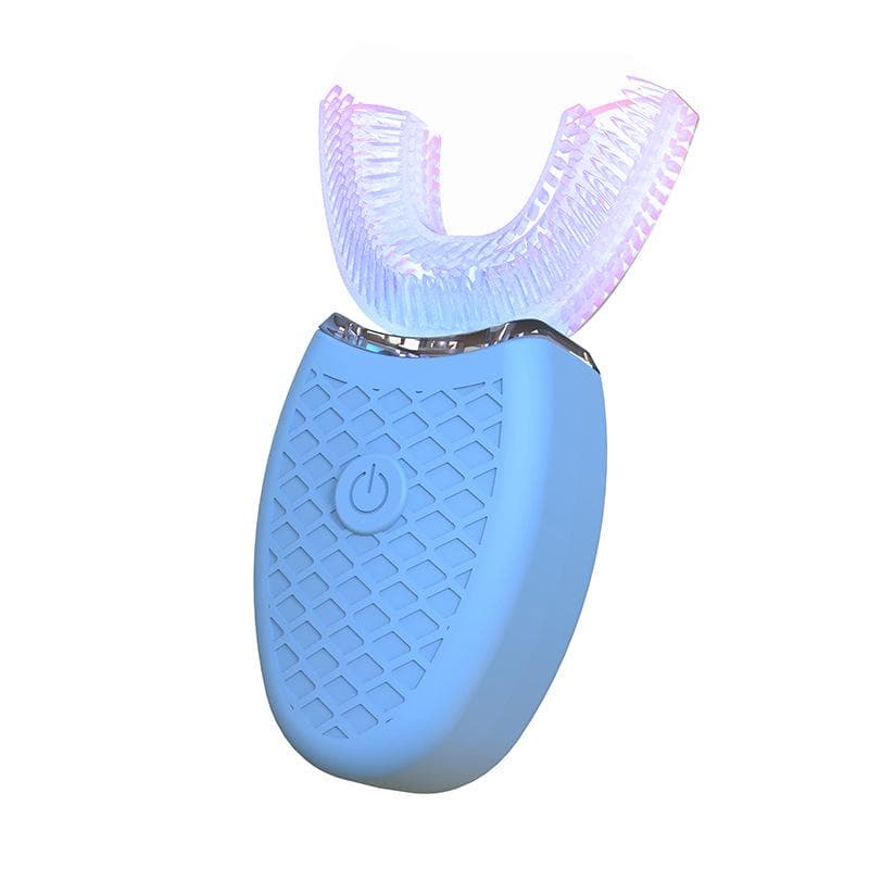 Adult U-shaped Electric Toothbrush, Sonic Soft Hair, Men's and Women's Dental Beauty Instrument, Charging, Automatic Timing Dental Scrubber