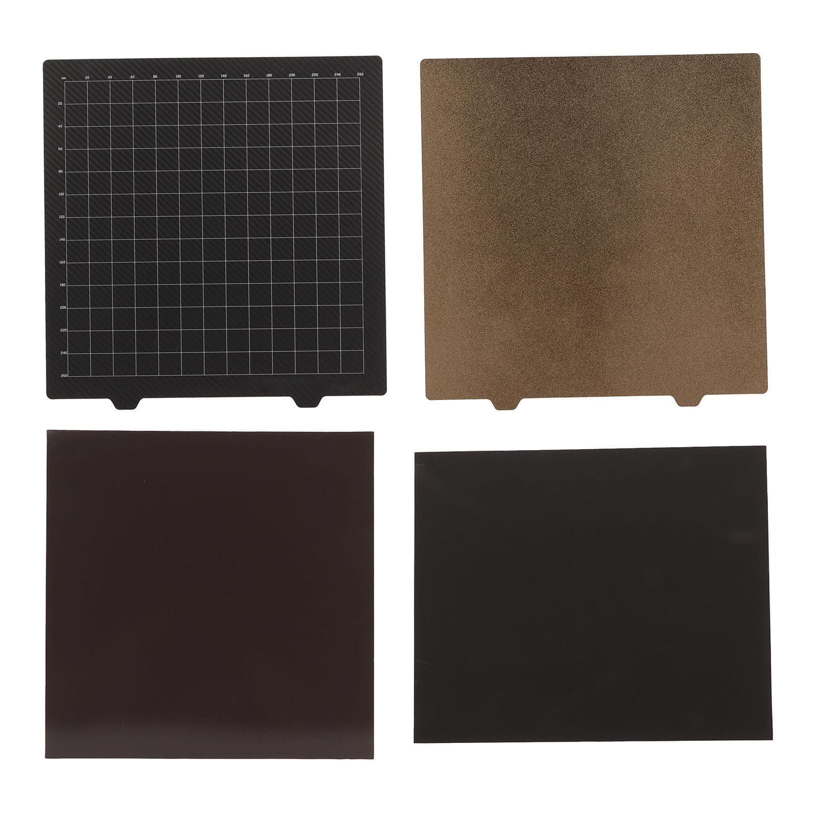 PEI Steel Plate 300x300mm PEI Powder Carbon Fiber Double Sided Magnetic Base Printer Accessories