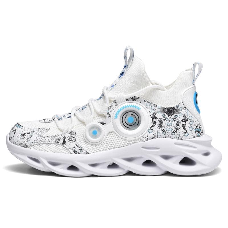 Men's Basketball Shoes Breathable Cushioning Non-Slip Wearable Runing Shoes Gym Training Athletic Basketball Sneakers for Women 46