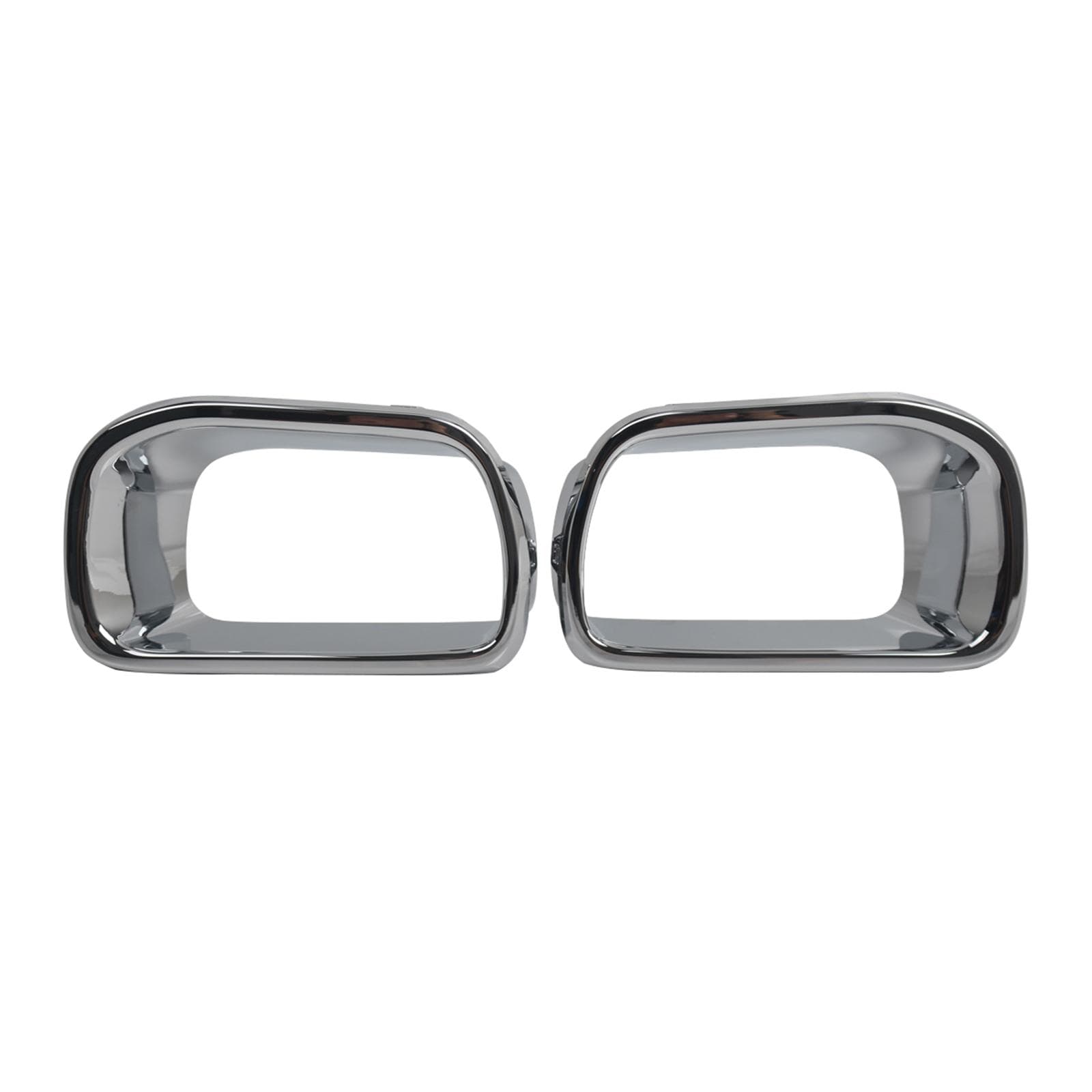 Front Bumper Air Brake Duct Cover Trim Set Left Right Replacement for BMW Mini F55 F56 F57 silver