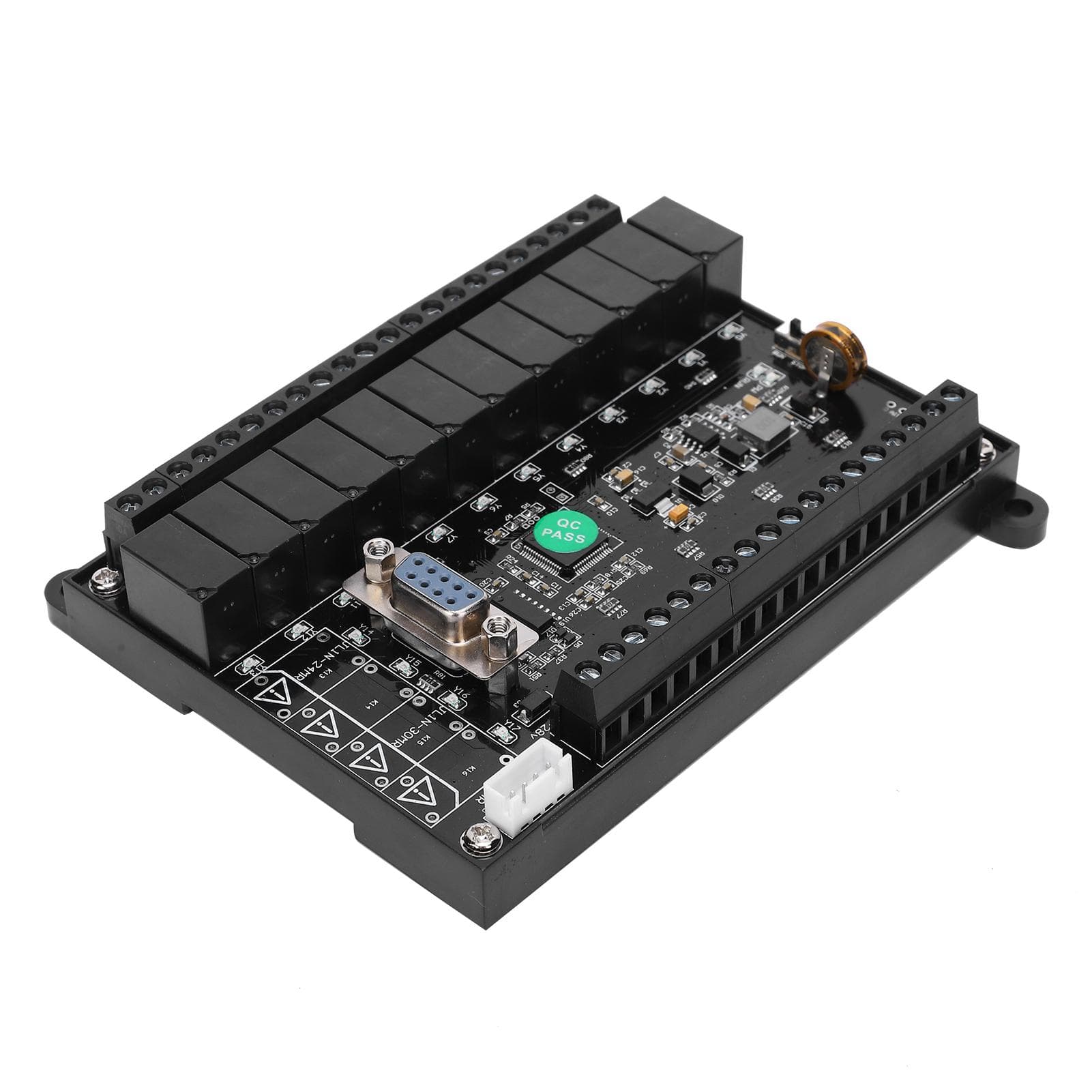 PLC Control Board Programmable Controller Delay Module Relay with Analog FX1N?24MR DC24V