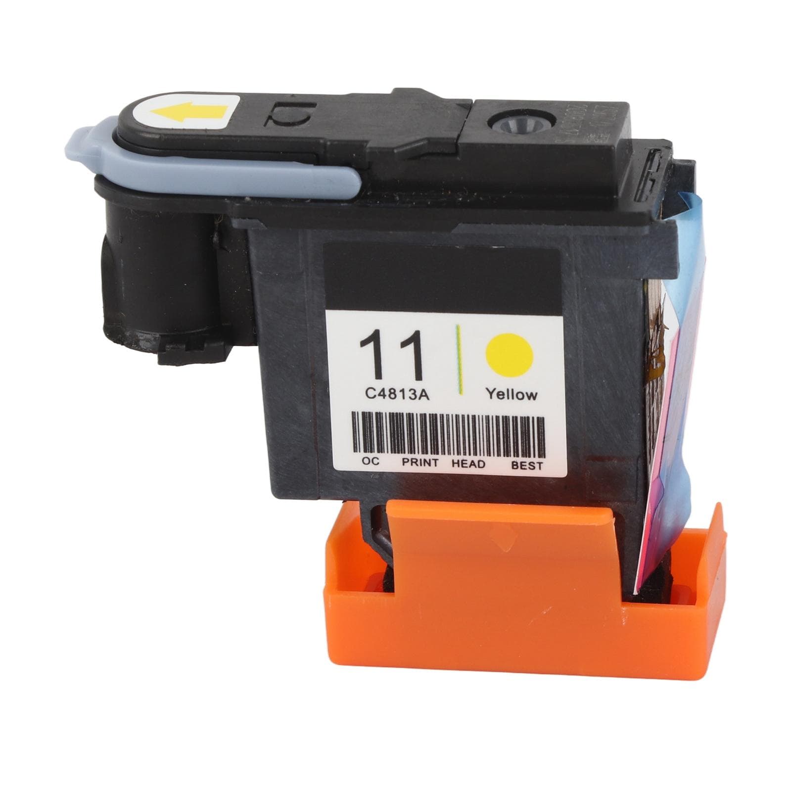 Printer Printhead Yellow Color Durable ABS Colorfast Rustproof Printhead for HP Designjet 100 110