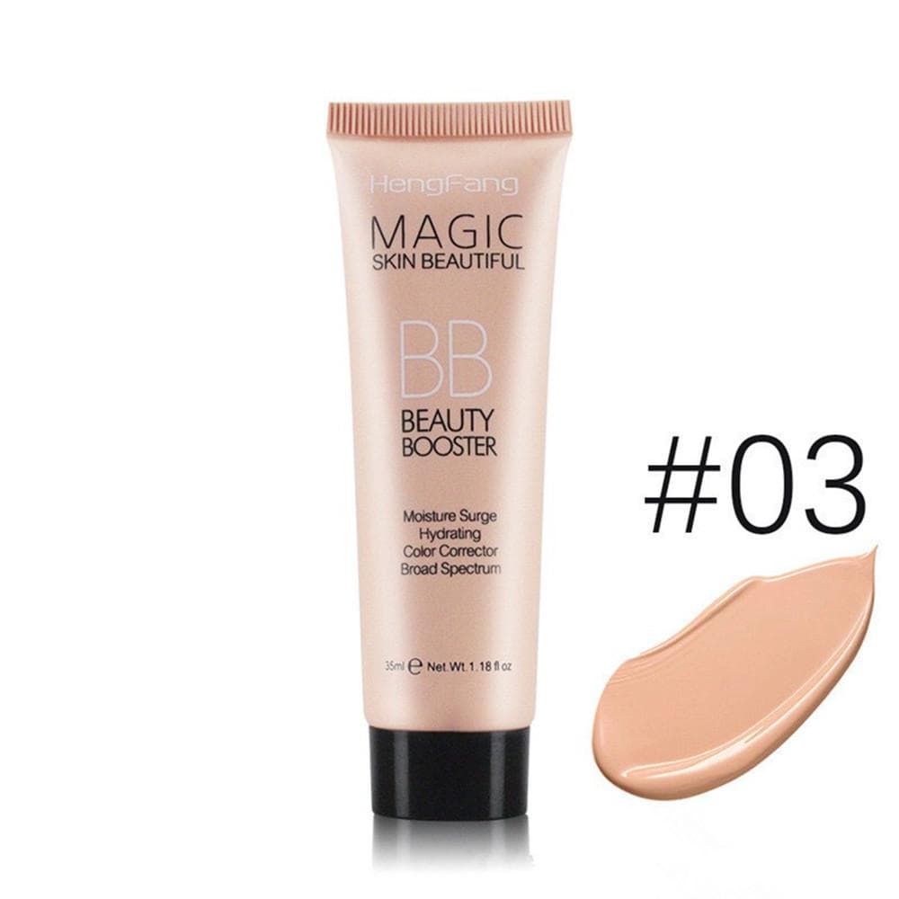 Liquid Concealer Soft Primer BB Cream Full Cover Water Resistant Face Whitening Base BB Cream 3