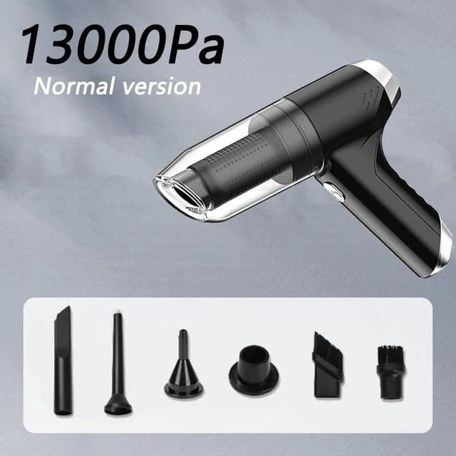 New 120000Pa Brushless 3IN1 Cordless Car Vacuum Cleaner Handheld Mini Portable Cordless Vacuum Cleaner for Car Home Desktop Pet Cleaning black