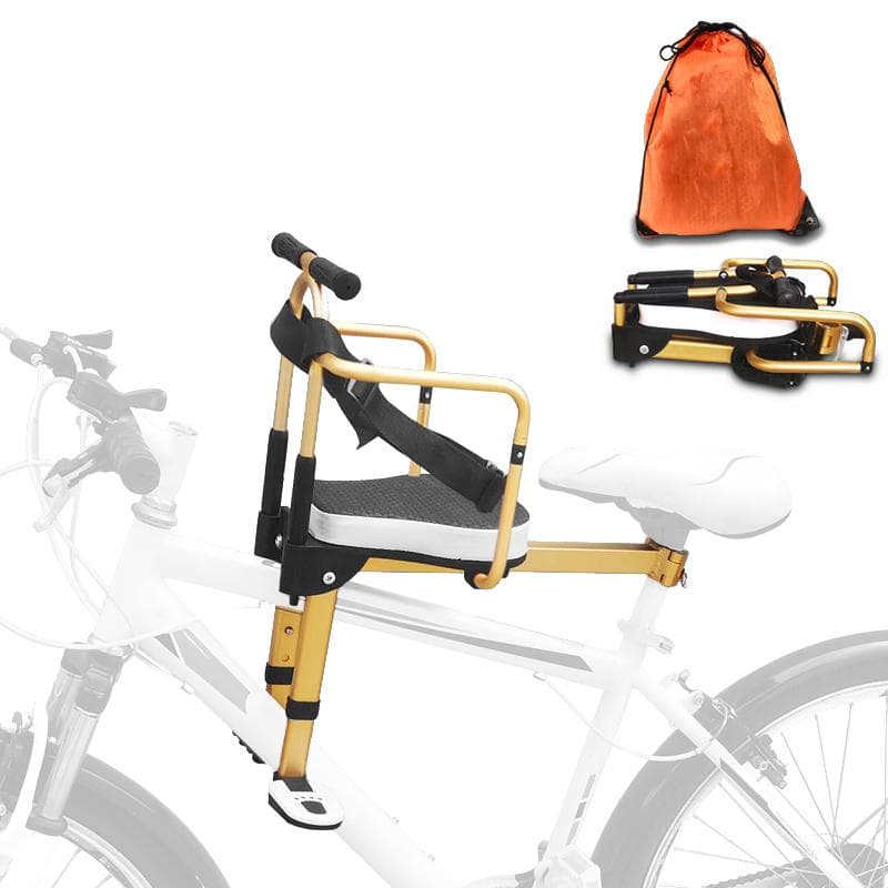 Lixada Mountain Bike Kids Safety Seat Children Cushioned Cycling Seat Front Mounted Child Bicycle Type B