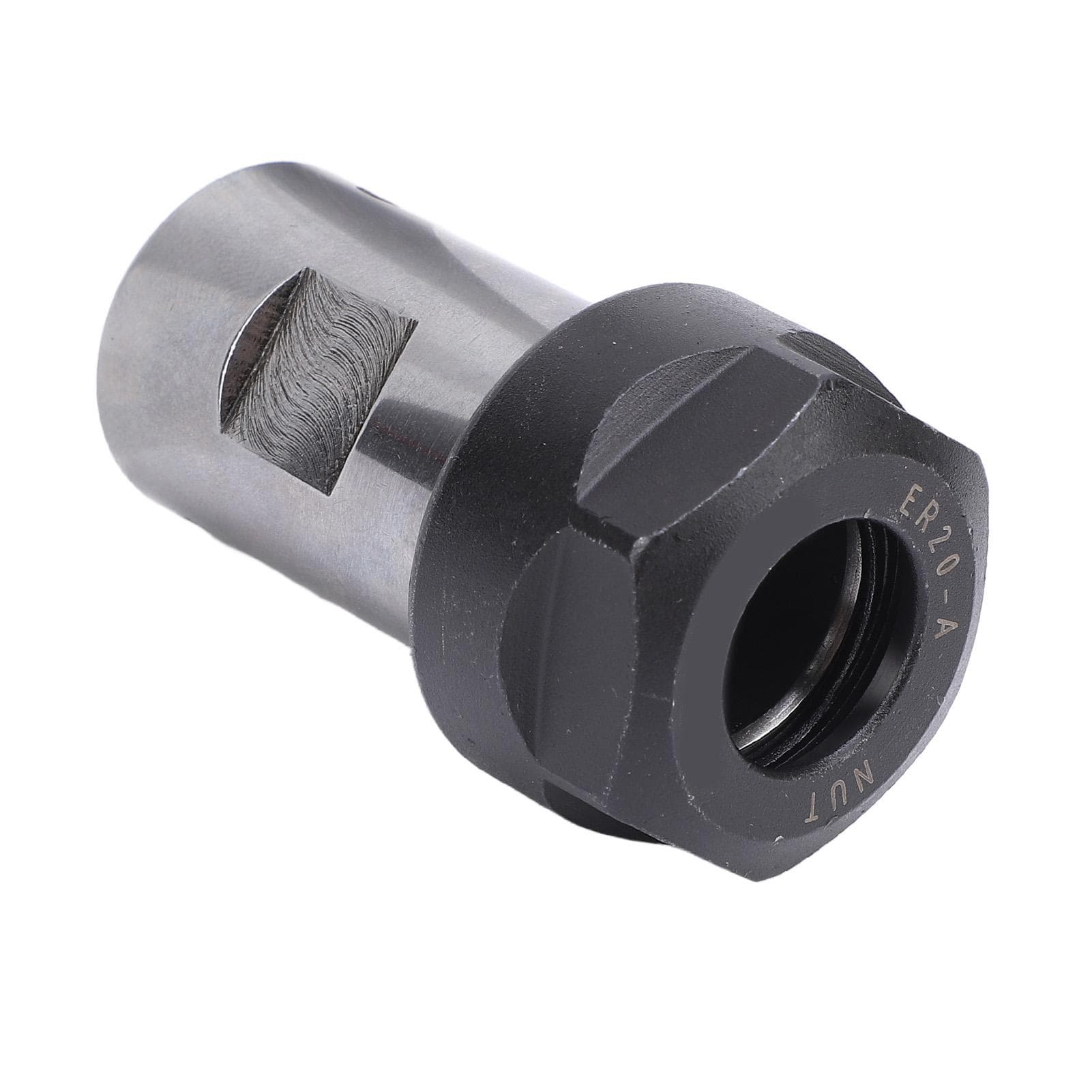 Motor Shaft Spindle Extension Rod Adapter ER20 12mm 40cr with Storage Box for CNC Milling
