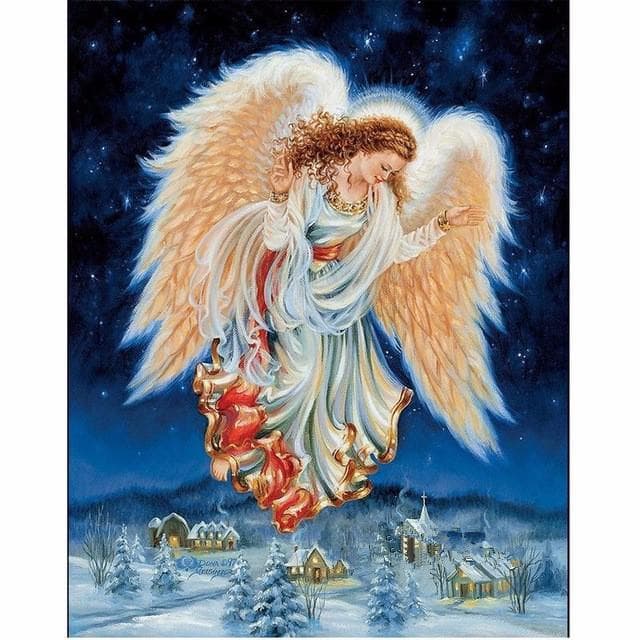 Diamond Embroidered Woman and Tiger Diamonds Painting and Round Cross Stitch Rhinestone Embroidery 20X30CM
