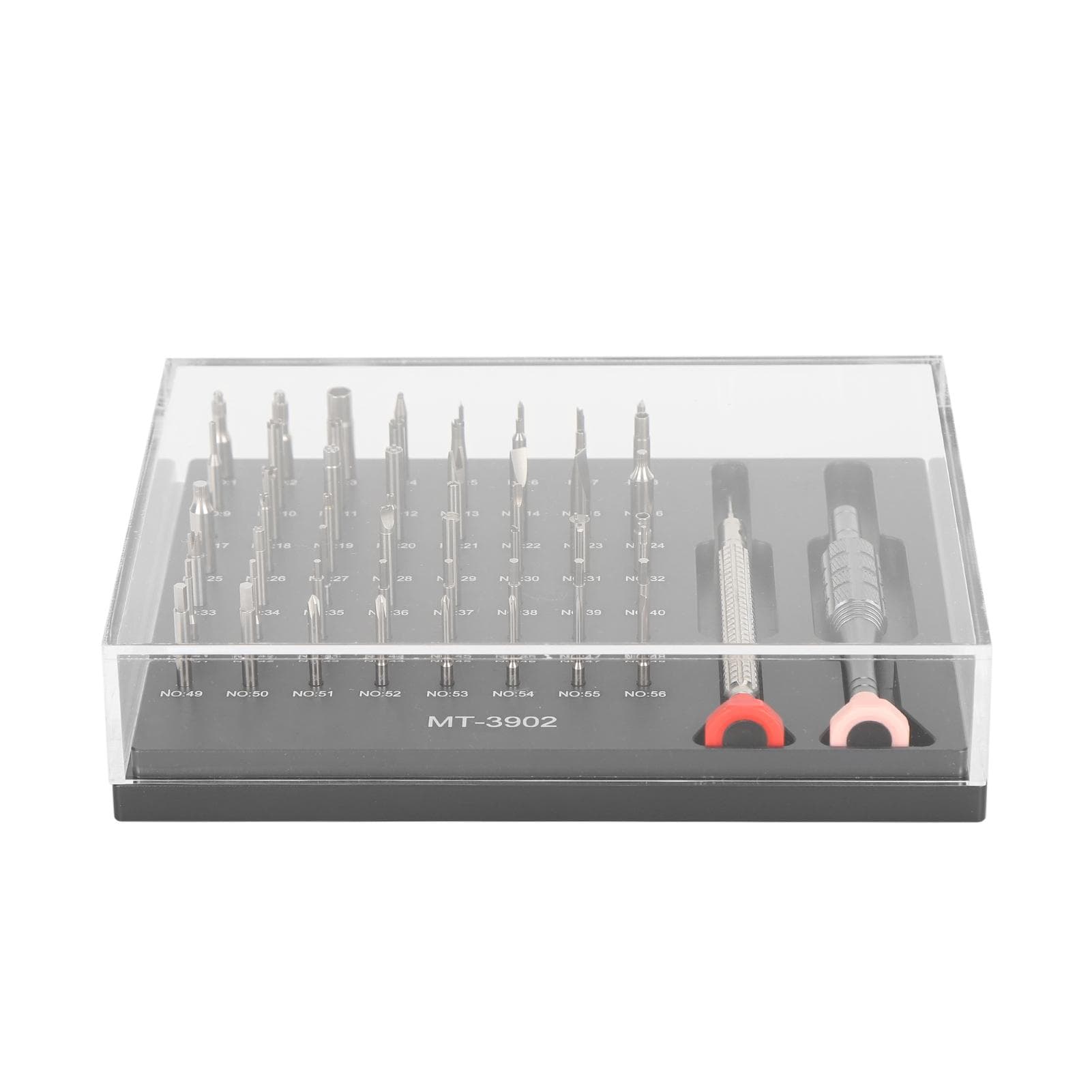 MT?3902 Watch Screwdriver Set 56pcs Screwdriver Bit Professional Watch Repair Tool Kit