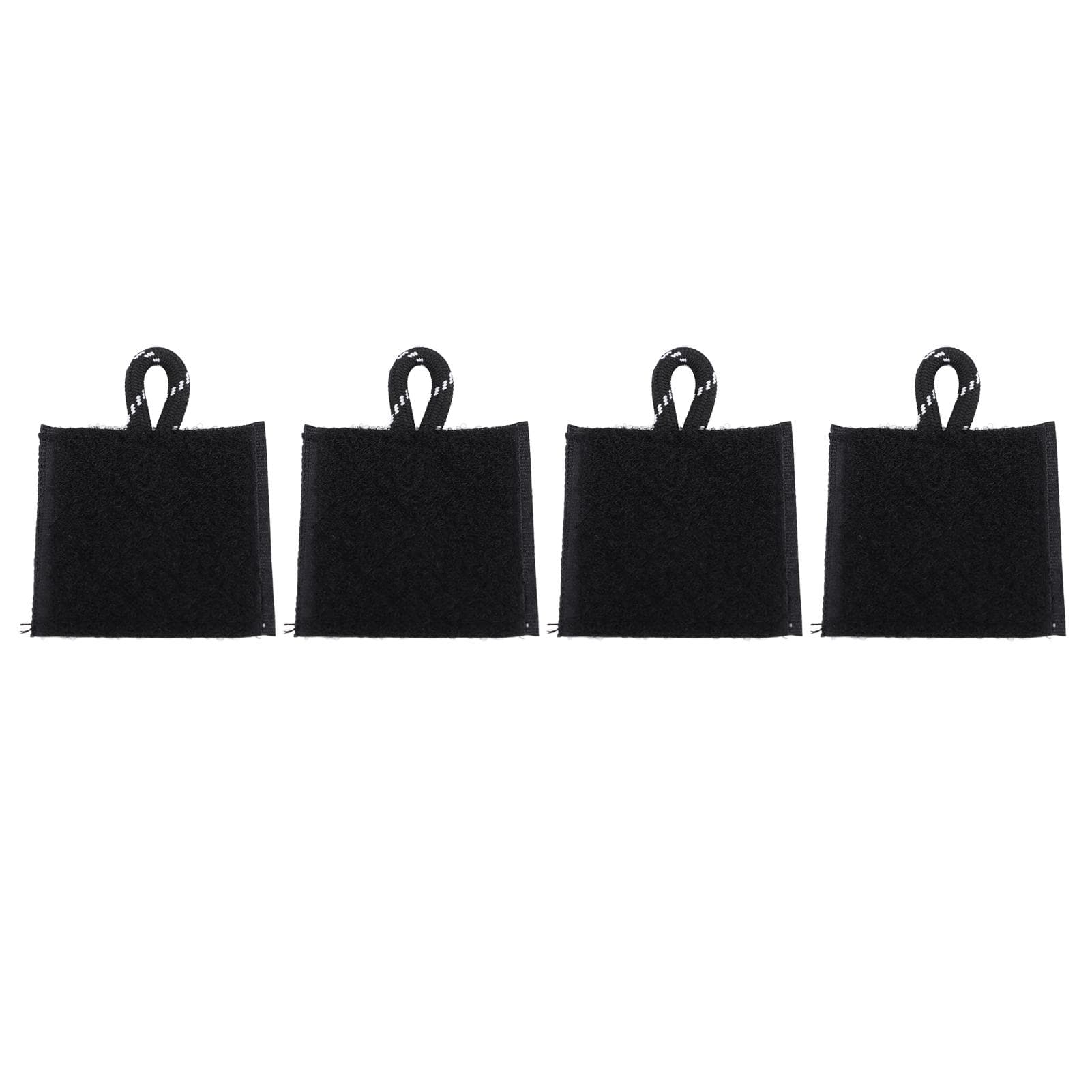 4PCS Police Radio Microphone Holder Blending Fabric Law Enforcement Microphone Radio Holder 50Lb