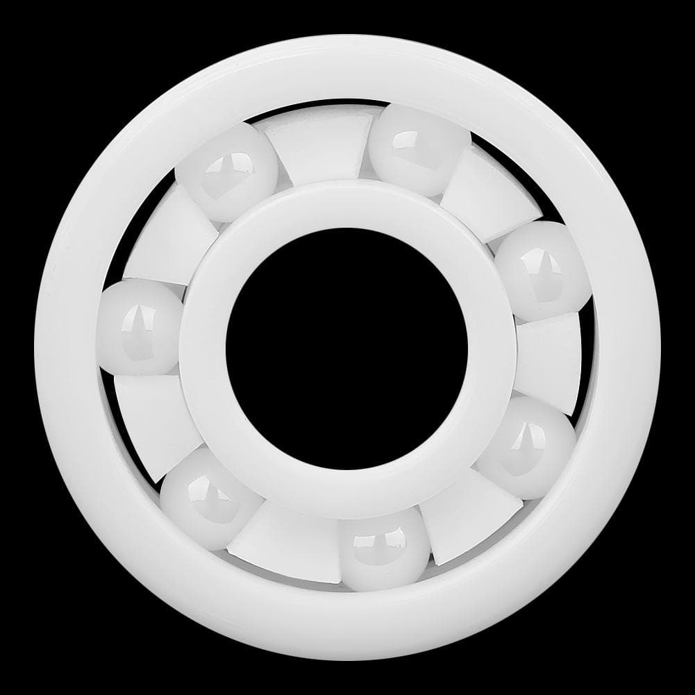 1pcs 609 9 x 24 x 7mm White High Precision Full Ceramic ZrO2 Ball Bearing