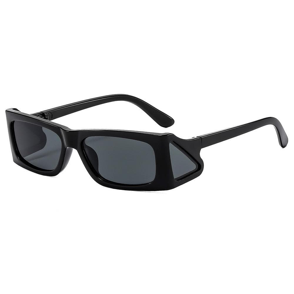 Luxury Leopard Print Rectangular Sunglasses Women Y2K Punk Retro UV400 Protection Outdoor Fashion as picture