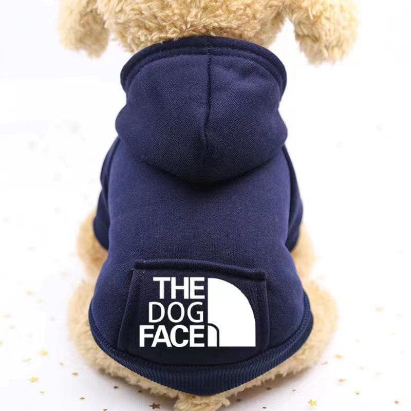 Pet Clothes Autumn Winter Pet Hoodie Dog Warm Coat Cotton Jacket Sport Puppy Cloth The Dog Face Small Dogs Cat Pet Clothes Winter Coat XXL