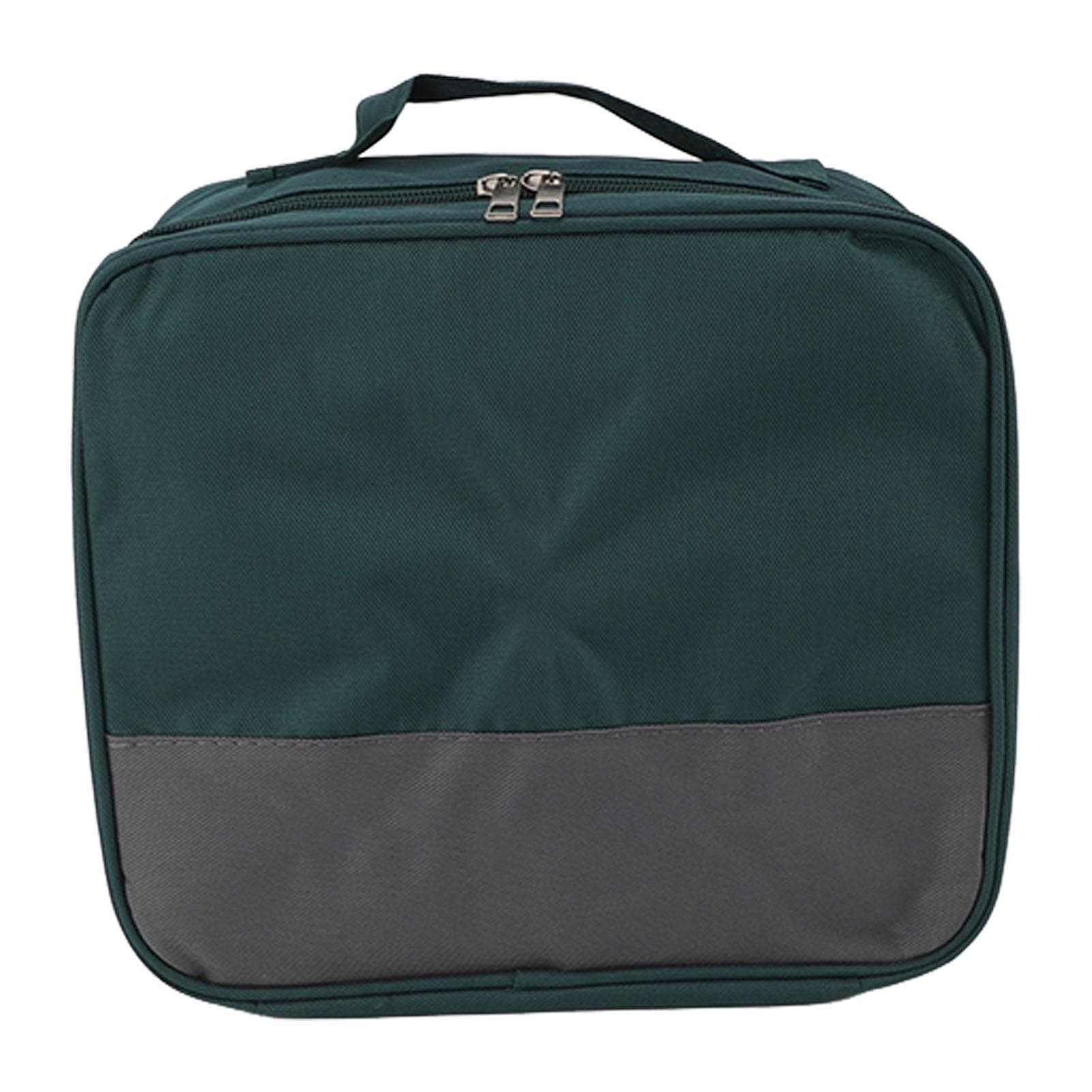 Emergency Pouch Bag 600D Oxford Cloth Portable Travel Medicine Bag for Home Camping Hiking Office green