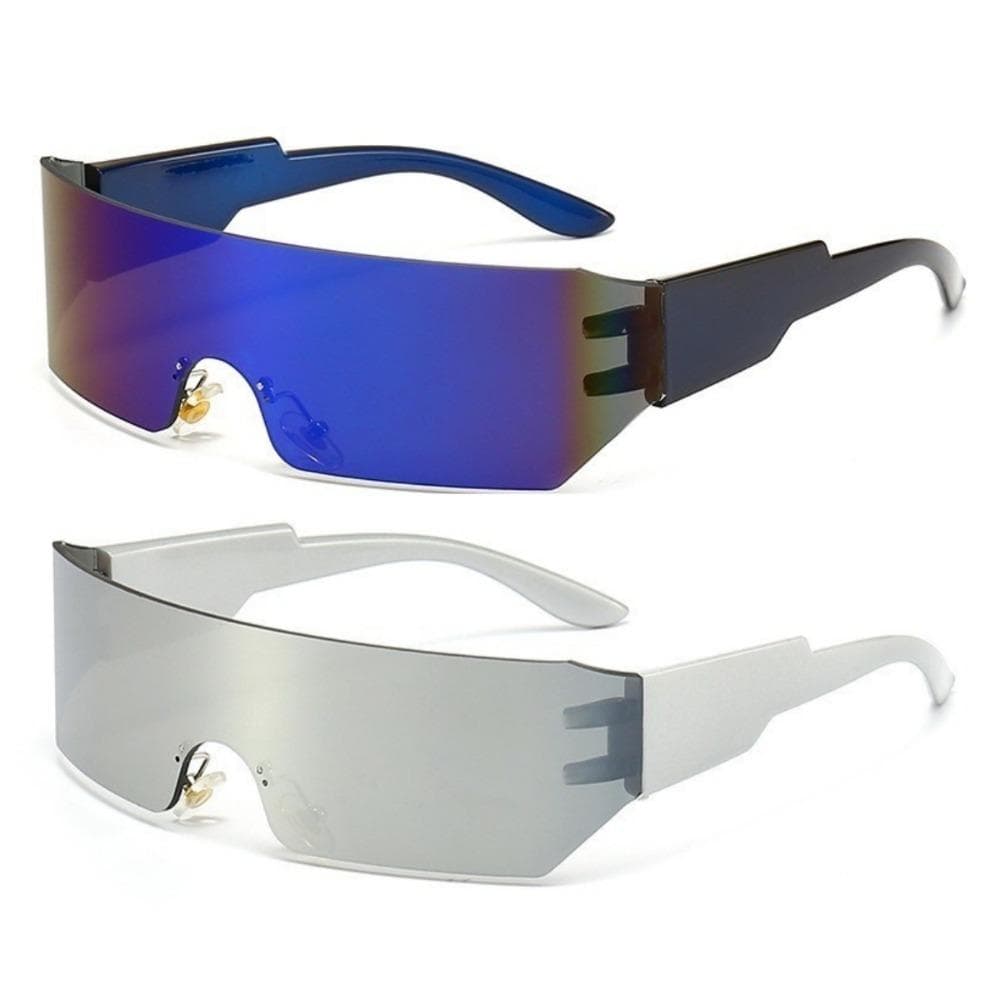 1PC Y2K Hip Hop Sunglasses Vintage Shades for Women Men Aesthetic Original Eyewear Fashion Classic