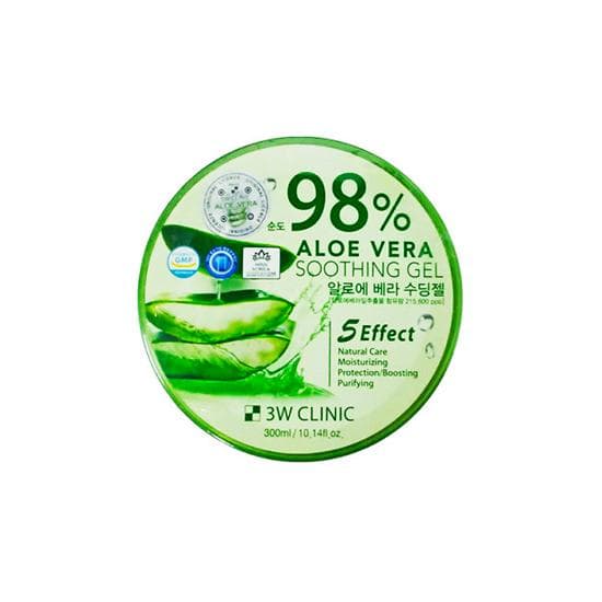 3W CLINIC Aloe Vera Soothing Gel 300g (3 Options) #1pcs