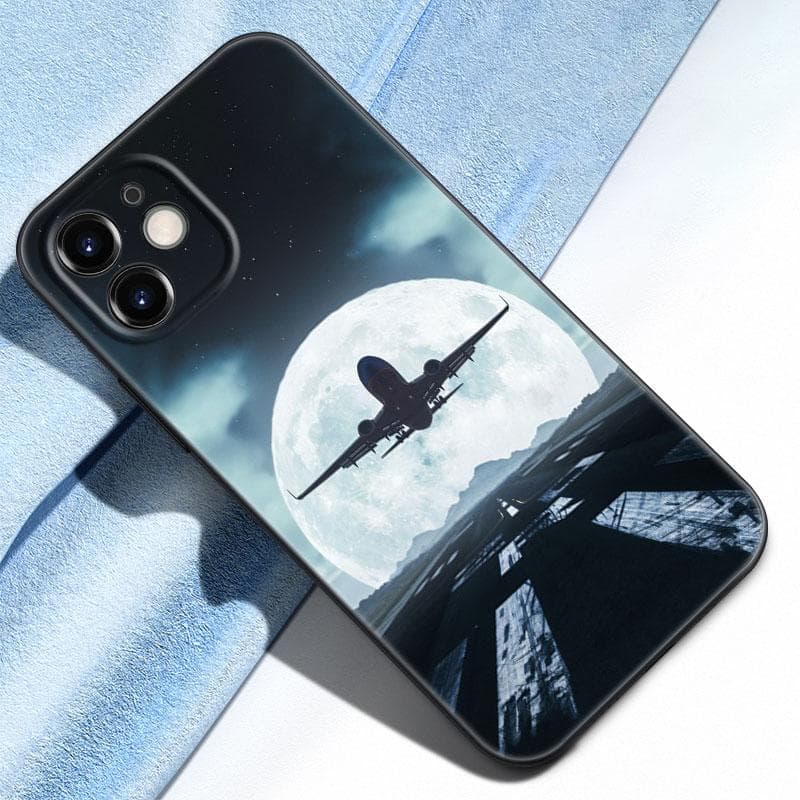 Aircraft Airplane Phone Case For iPhone Samsung Galaxy Redmi Xiaomi Oppo OnePlus Note S A 7 8 9 10 11 12 13 14 20 21 22 23 53 54 Pro Max Plus Ultra OPPO A54/A54 2021
