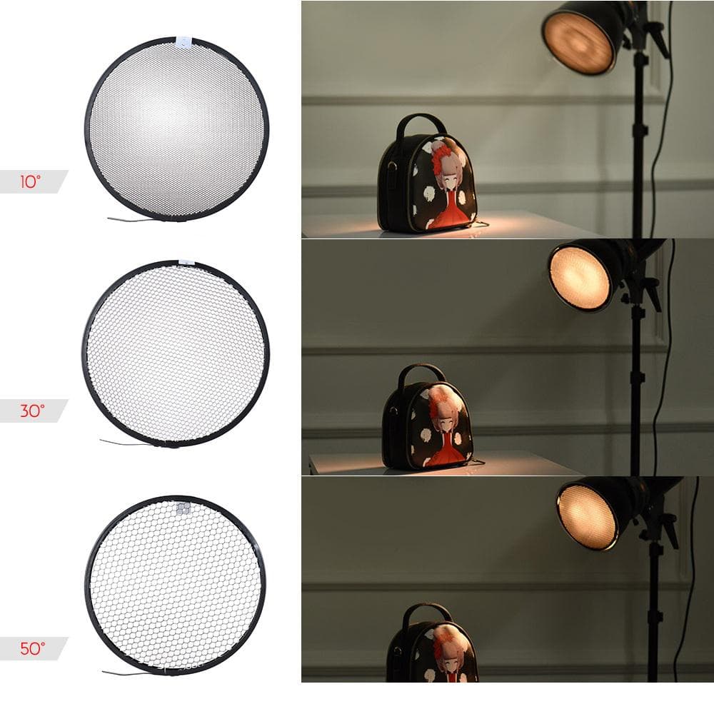 7 Inch Elinchrom Mount Standard Reflector Shade Package 2