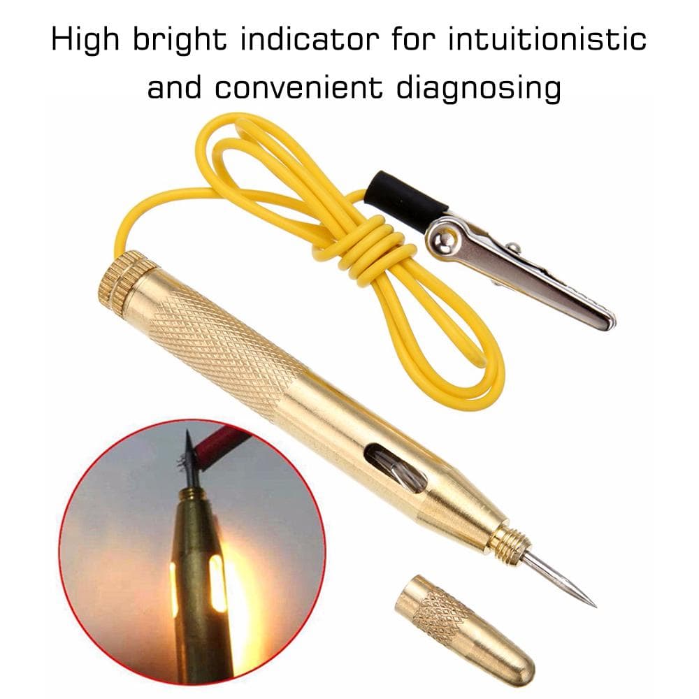 Electrical Circuit Tester Voltage Test Pen DC 6V/12V/24V Probe Test Auto Repair Tools for Car