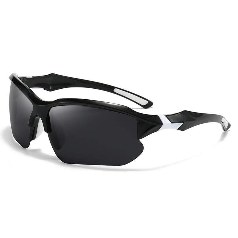 New Sports Half Frame Sunglasses For Men Lightweight Cycling Running Fishing Goggles 3247