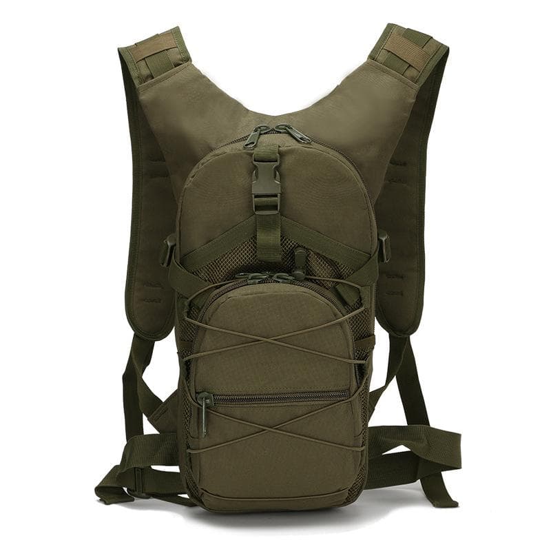 Portable Bicycle Backpacks Outdoor Sports Cycling Climbing Hiking Camping Fishing Bike Bag green