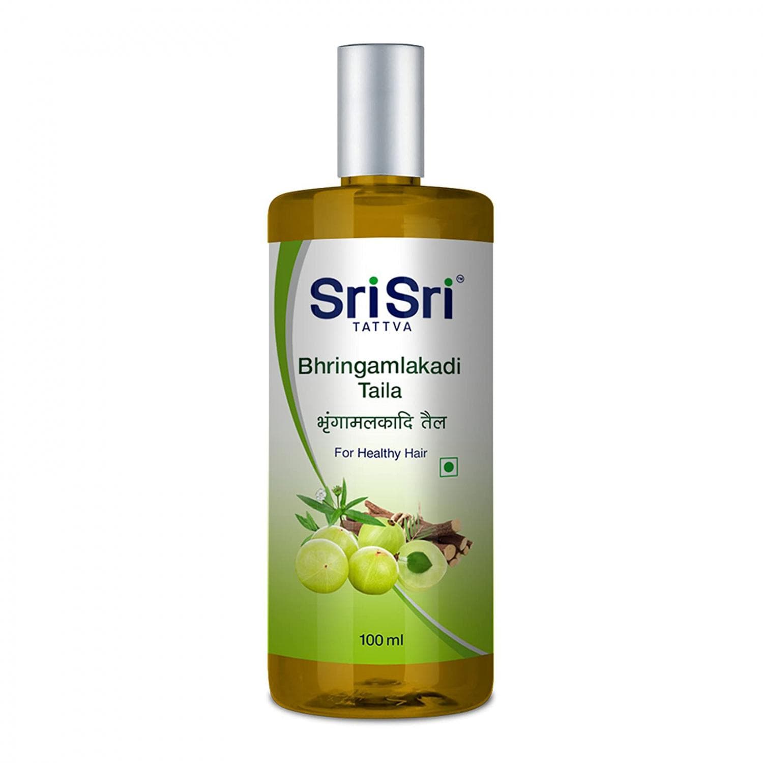 Bhringamlakadi hair oil (100 ml), Bhringamalakadi Taila, Sri Sri Tattva 9.484375