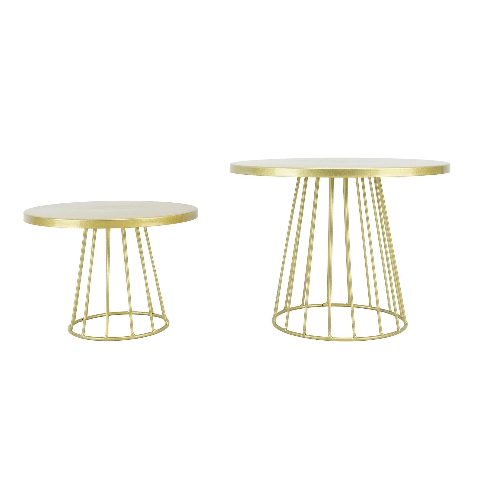 Cake Stand Round Iron Exquisite Multifunctional Cake Display Stand for Weddings Birthdays Party L