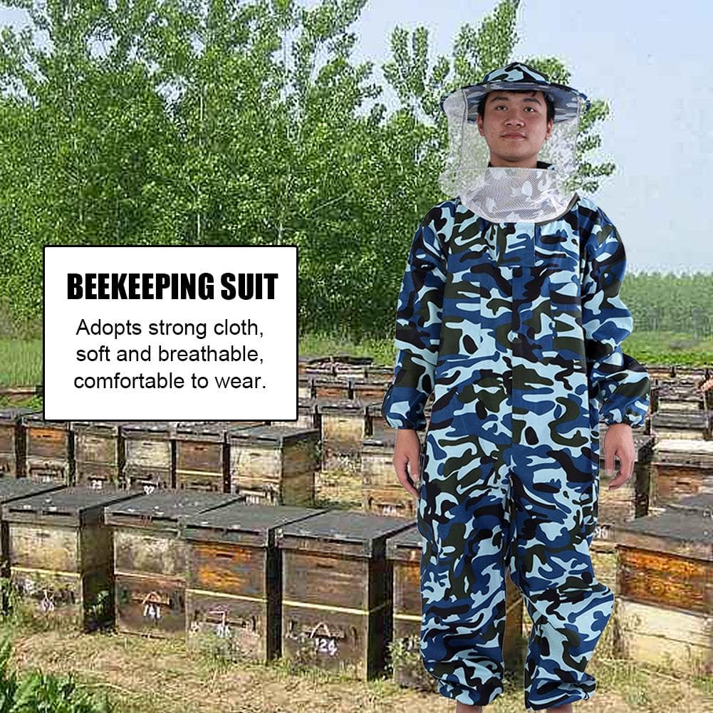Professional Beekeeping Protective Suit Beekeeping Beekeeper Protect Equipment(XL) L