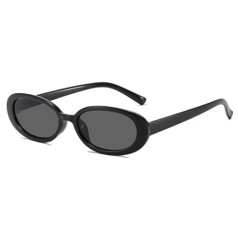 Retro Oval Small Frame Sunglasses Fashion Women Eyewear European and American Trendy Sun Glasses Summer Accessories 1PC