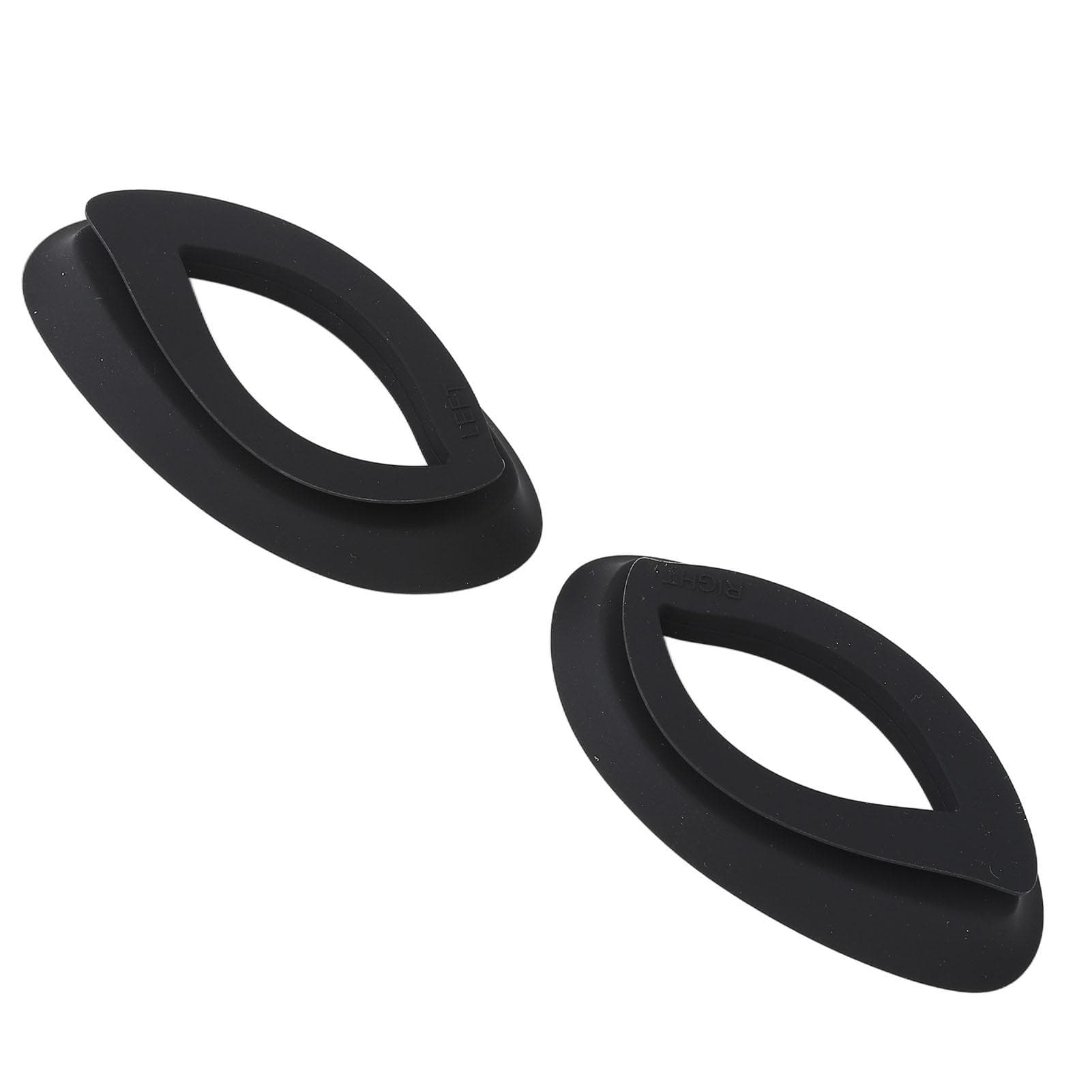 LED Photon Facial Cover Eye Cover Silicone Protective Eye Patch for Skin Rejuvenation Face Guard black