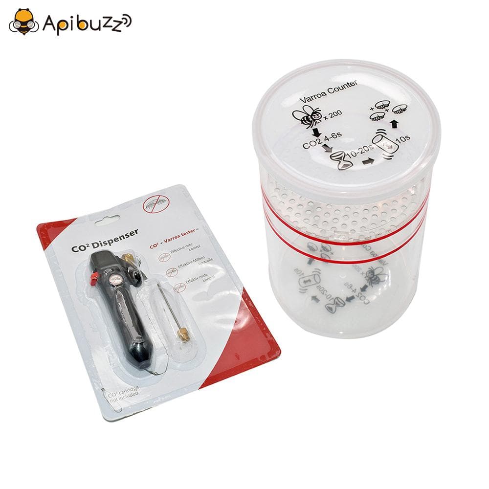 Co2 Varroa Test - Bees Tool for Accurate Varroa Mite Infestation Detection and Control in Beehives - Beekeeping Material