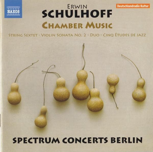 CD SCHULHOFF / BROVTSYN / SOKOLOV - Erwin Schulhoff: Chamber Music 8573525 Naxos 2016 Germany Classical Used