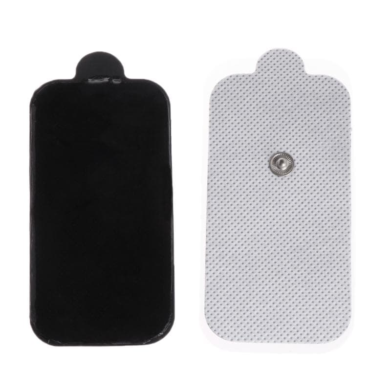2pcs 9x5cm Large Electrode Pads Reusable For Tens Machines Therapy Massager Unit