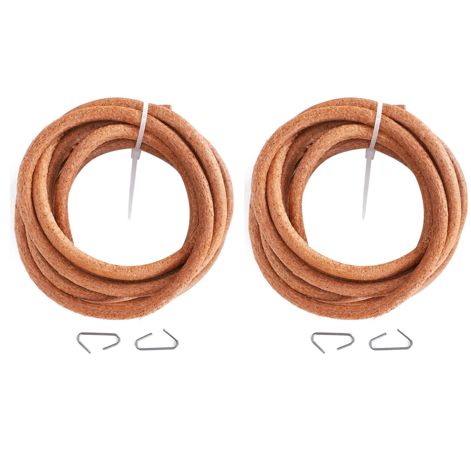 2Pcs Sewing Machine Belts Leather Drive Treadle Parts Replacement for Home with Crochet