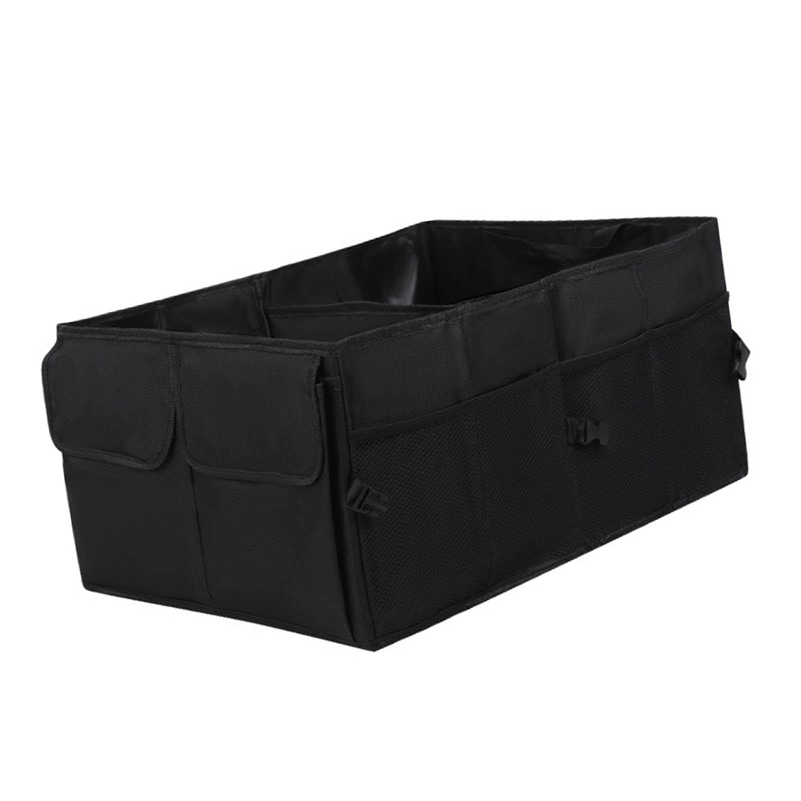 Car Trunk Storage Bag Large Capacity Foldable Oxford Fabric Waterproof Car Storage Box for Shopping