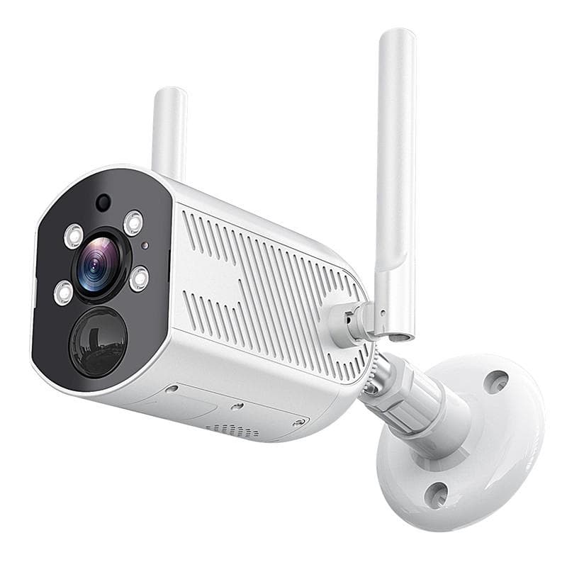 2MP 1080P WIFI Outdoor IP Camera Waterproof 5G Waterproof Wireless Bullet Camera CCTV App View Surveillance Night Vision Camera Human Detection AU Plug white