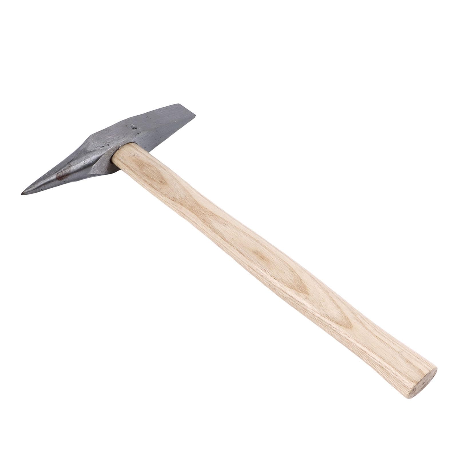 Engineer Hammer Machinist Hammer Ergonomic Wooden Handle Stainless Steel Double End Cross Peen